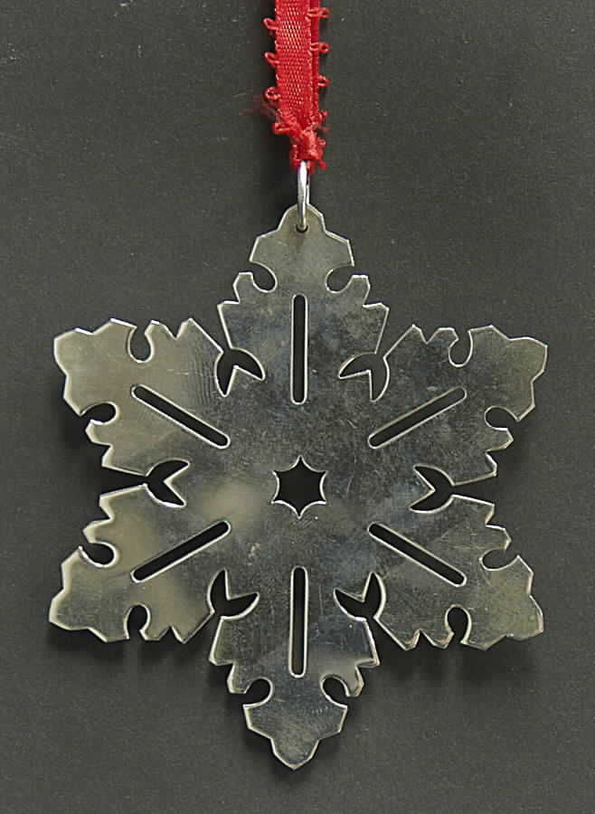 James Avery Christmas Ornament Snow Crystal - Boxed by James Avery-1