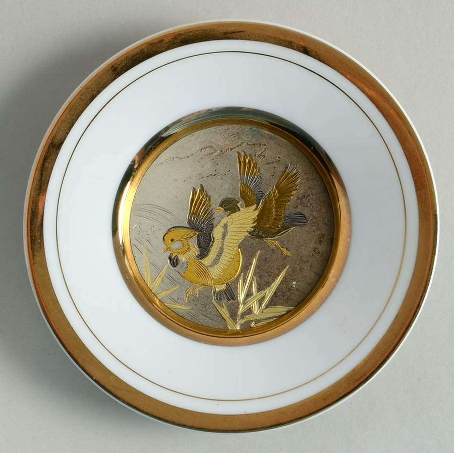 Chokin Art Ducks In Flight - No Box by Japan-1