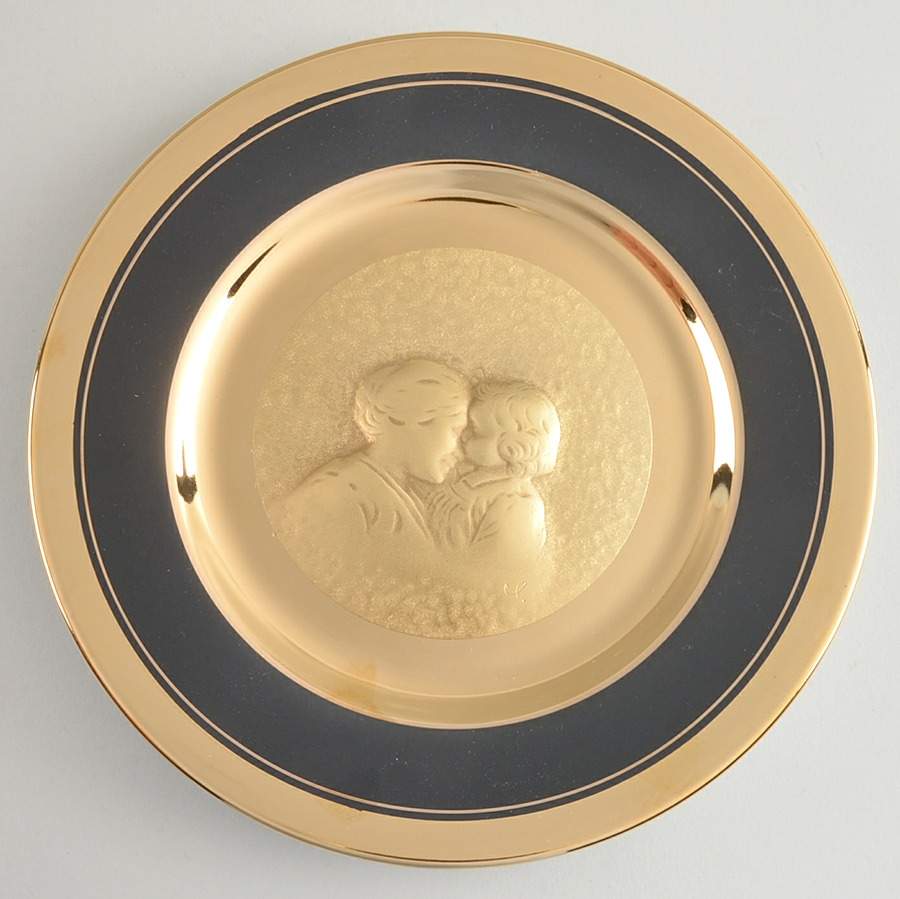 Chokin Art Mother With Child - No Box by Japan-1