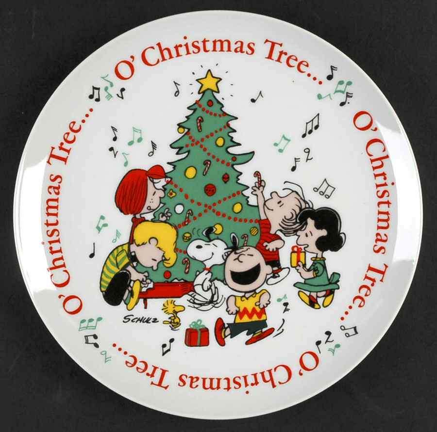 Christmas Plate O Christmas Tree - With Box by Joy's-1