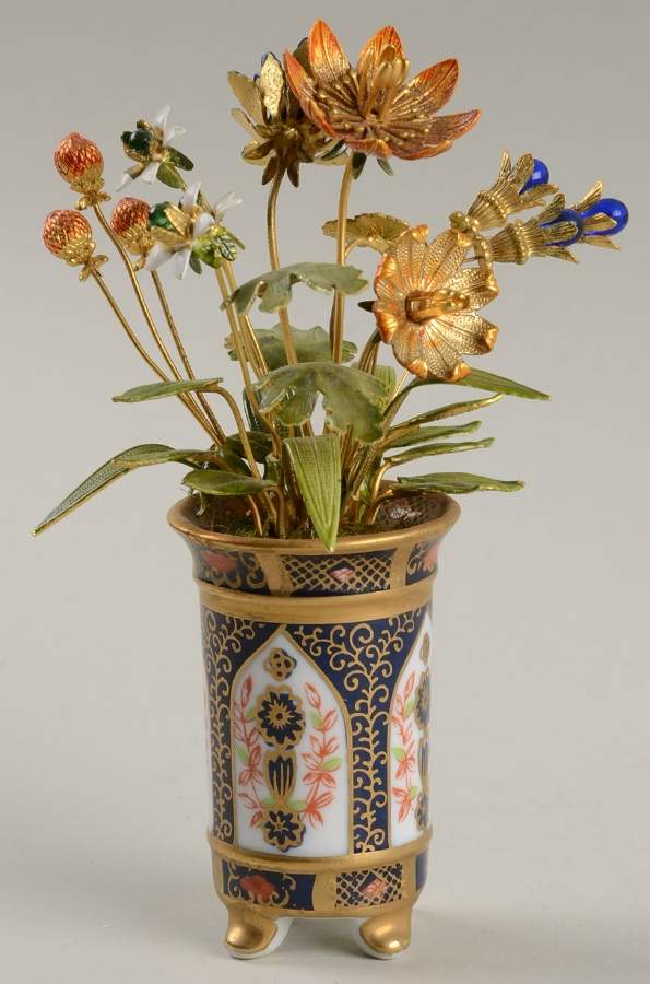 Fleurs Des Siecles Small Imari 3 1/2"W - Boxed by Jane Hutcheson-1