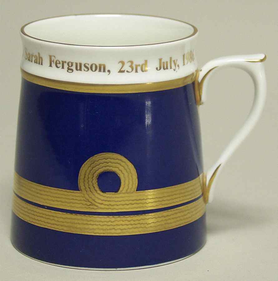 J & J May Royalty Giftware Andrew & Sarah Wedding Mug - No Box by J & J May-1