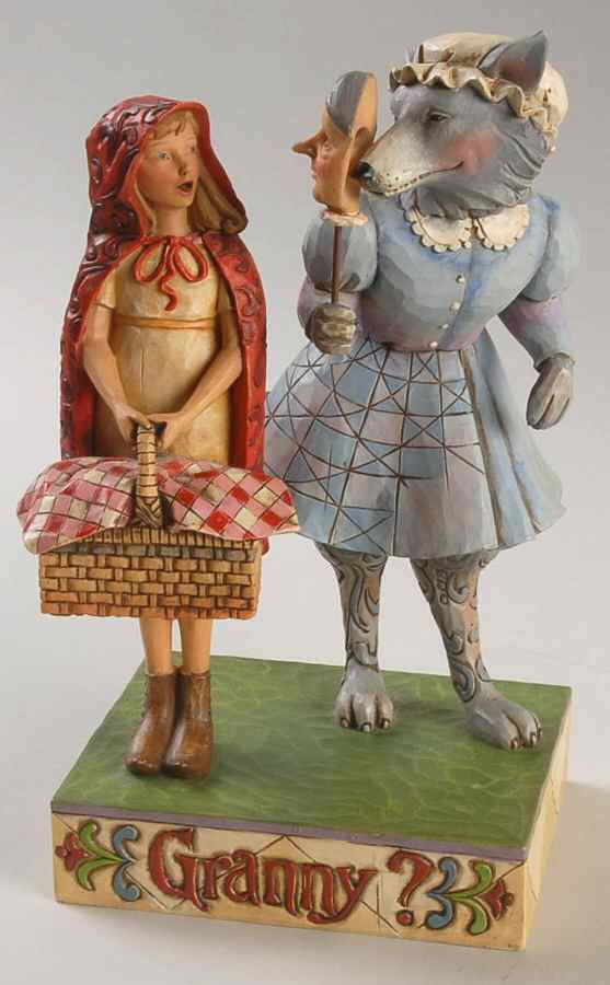 Nursery Rhymes Wolf In Grandma's Clothing - Boxed by Jim Shore-1