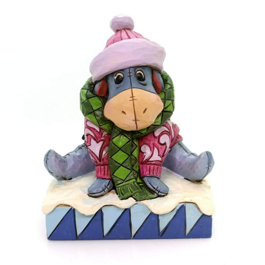 Winnie the Pooh Christmas-Disney Traditions Waiting For Spring - Eeyore - No Box by Jim Shore-1