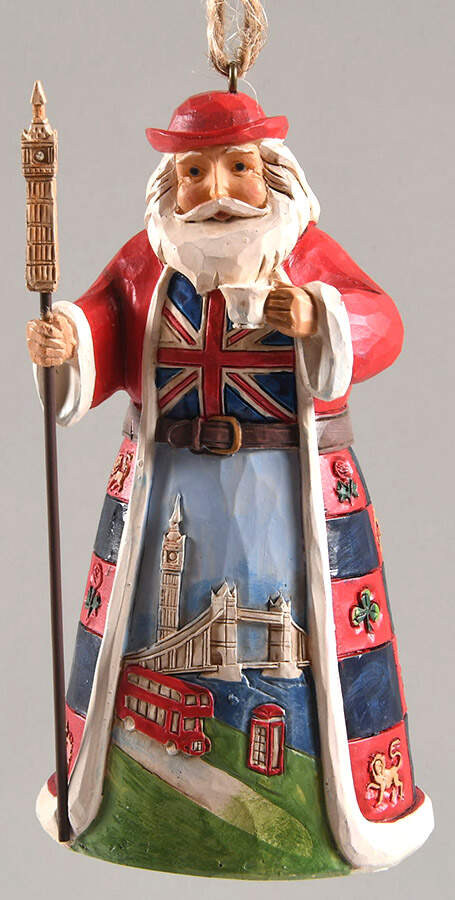 Santas Around the World British  - No Box by Jim Shore-1