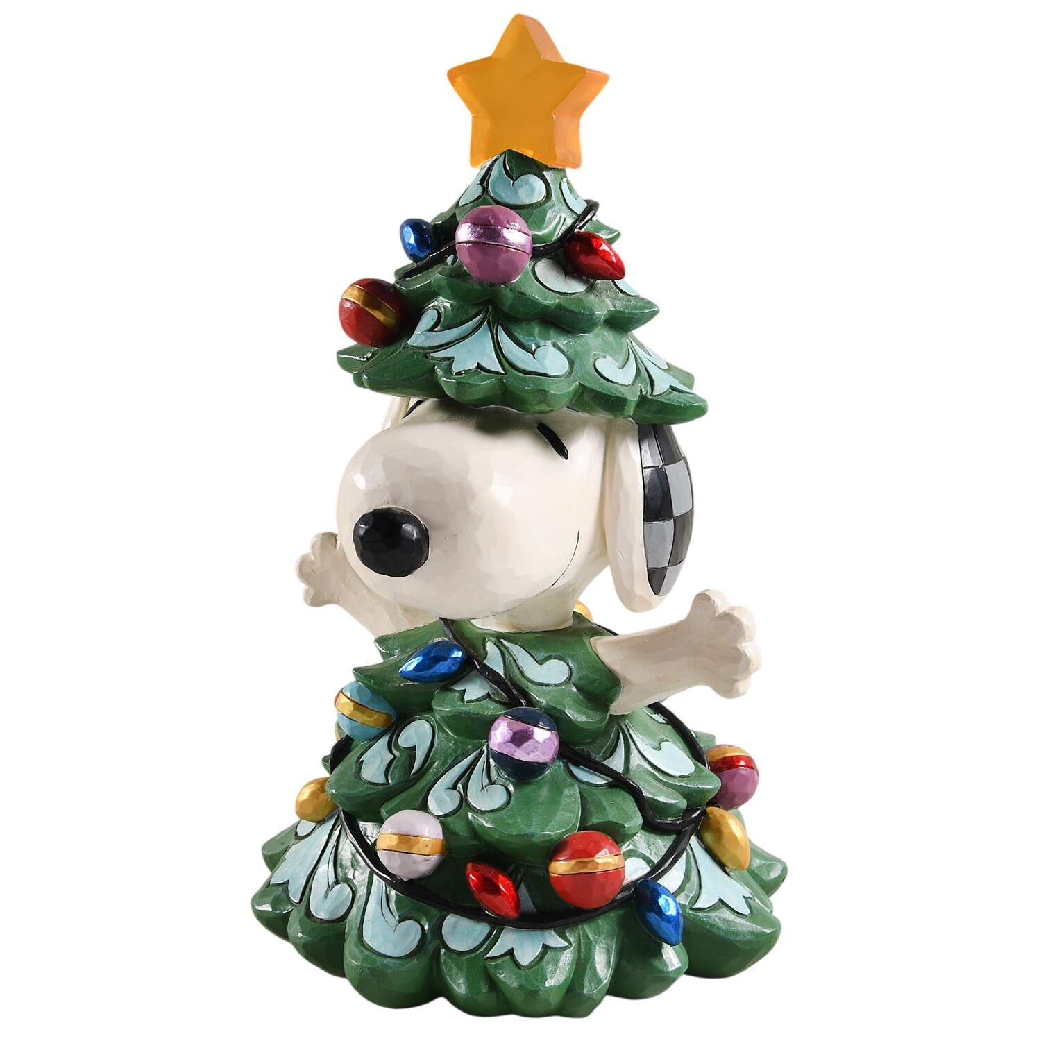Peanuts Christmas Snoopy Tree - No Box by Jim Shore-1