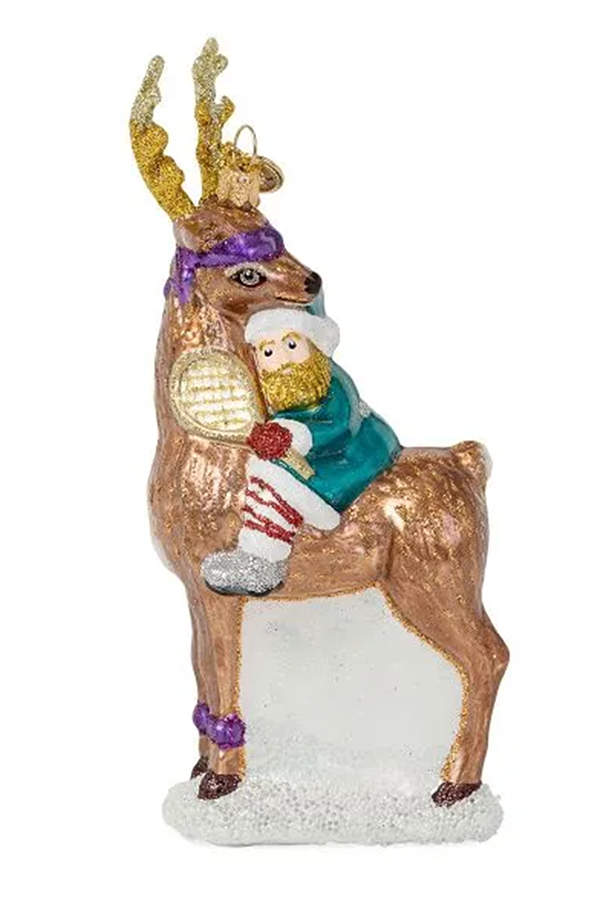 Country Estate Reindeer Games Vixen The Reindeer - Boxed by Juliska Glassware-1
