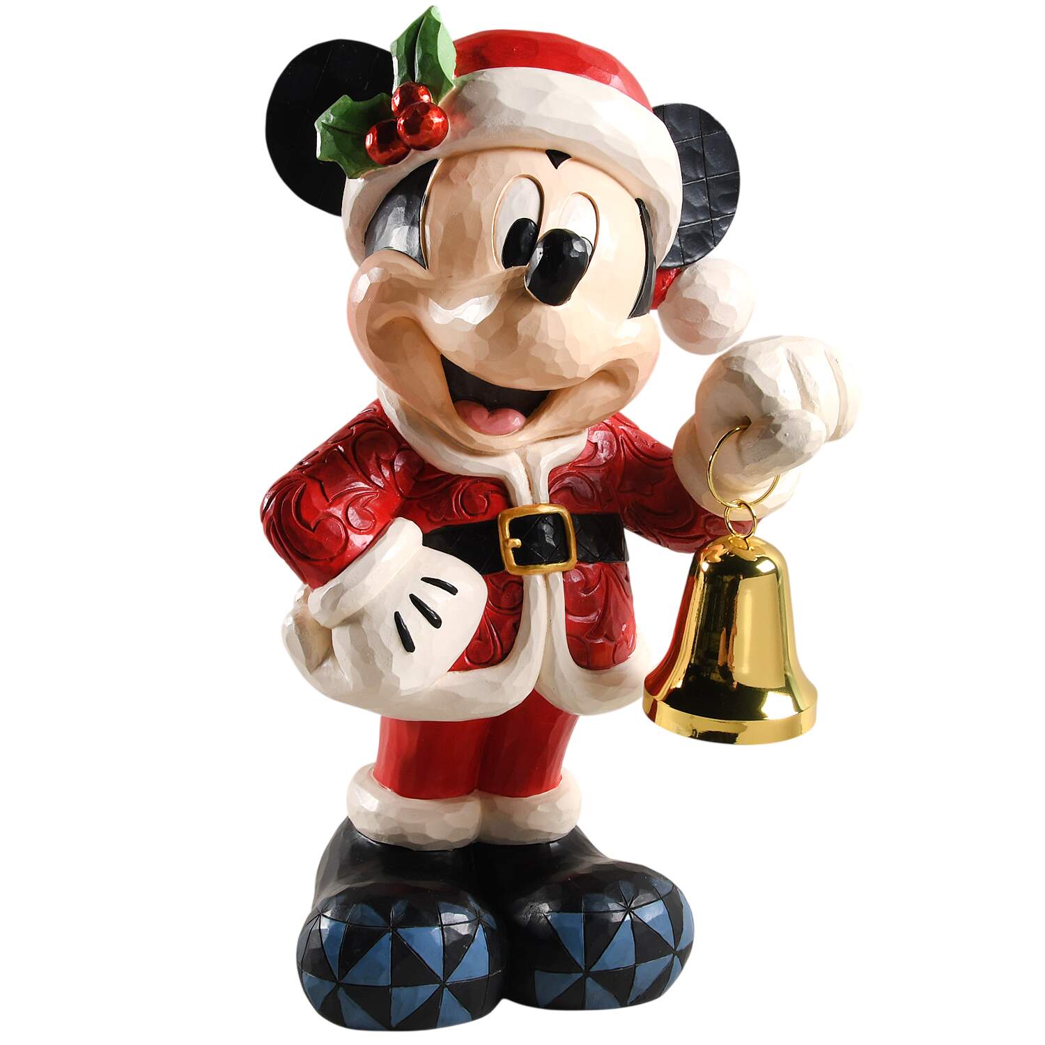 Mickey & Friends Christmas Mickey With Bell - No Box by Jim Shore-1
