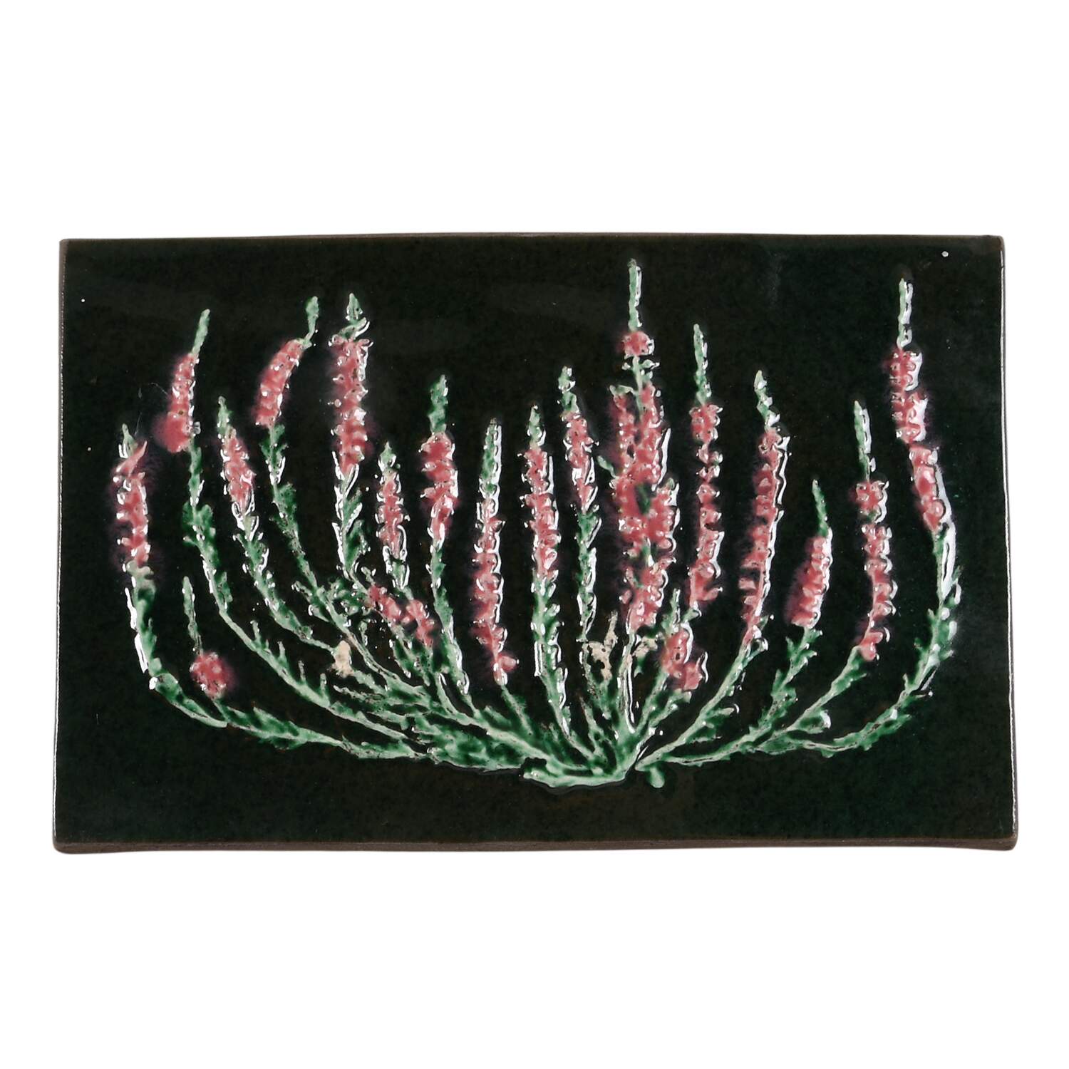 Floral Plaques Heather - No Box by Jie Ceramics-1