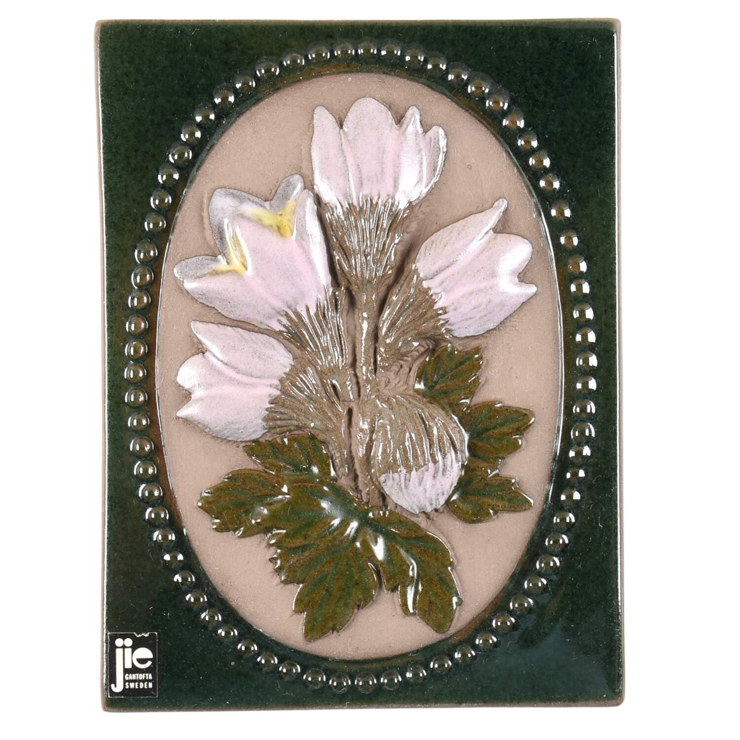 Floral Plaques Tulips - No Box by Jie Ceramics-1
