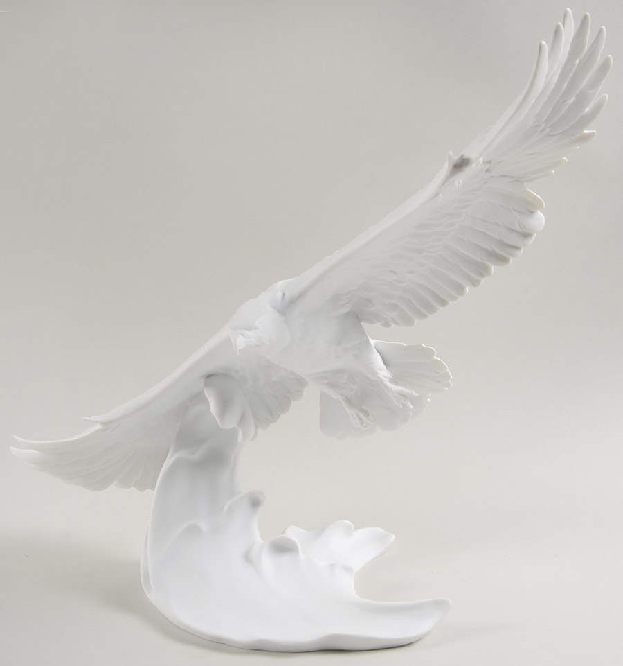 Birds Bald Eagle X (White Bisque) - Boxed by Kaiser-1