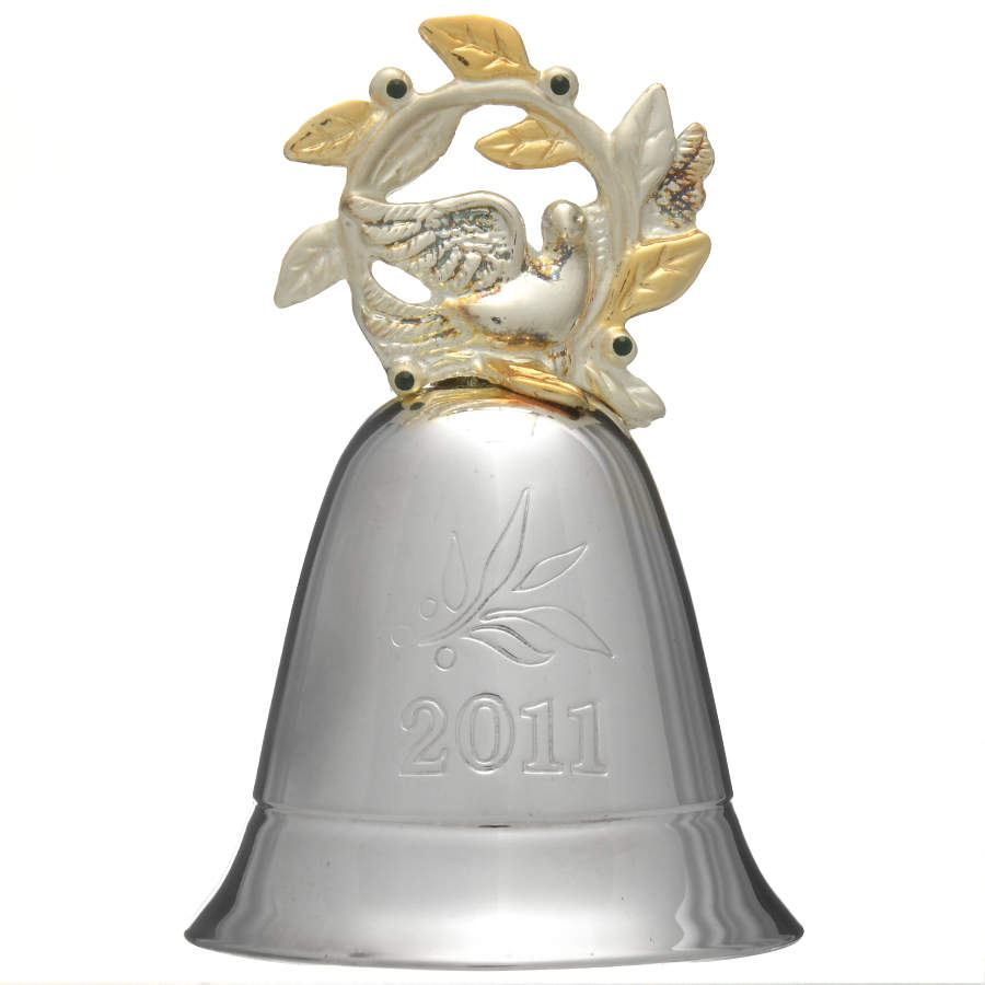 Musical-Annual Bell Dove-Hark, The Herald Angel - Boxed by Kirk Stieff-1