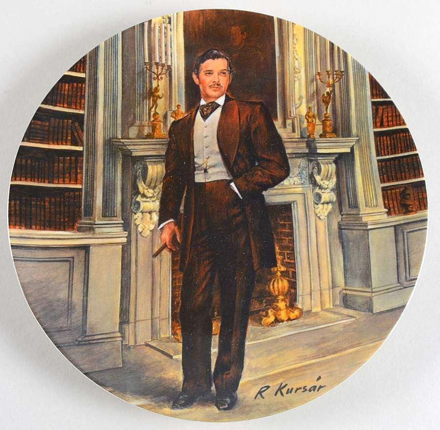 Gone with The Wind Rhett - No Box by Edwin Knowles-1