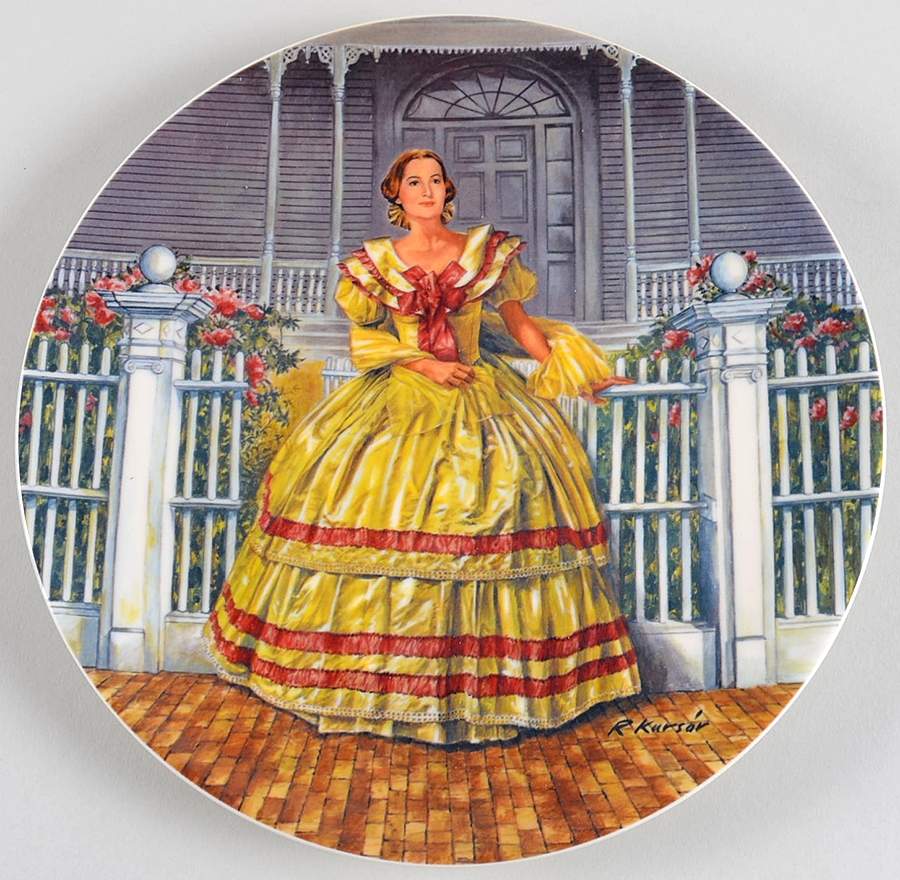Gone with The Wind Melanie - No Box by Edwin Knowles-1
