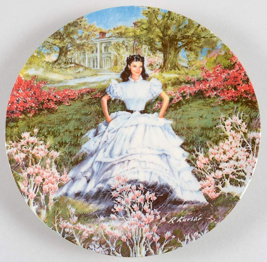 Gone with The Wind Scarlett - No Box by Edwin Knowles-1
