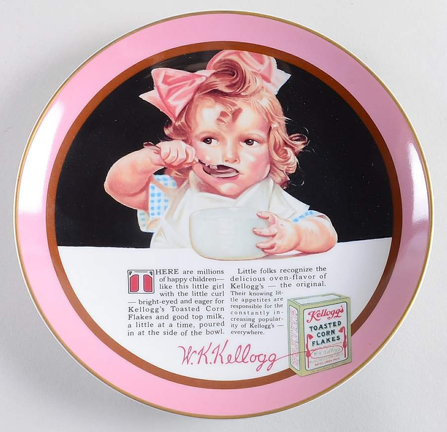 Kelloggs Nostalgia Collection Girl With Pink Bow - No Box by Kellogg's-1