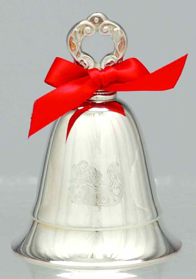 Songs of Christmas Musical Bell Jingle Bells - Boxed by Kirk Stieff-1
