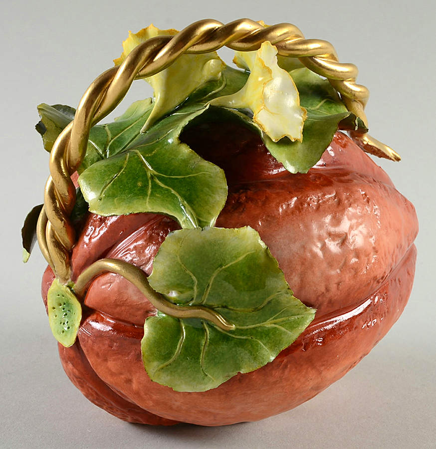 Katherine Houston Figurines & Giftware Flemish Gold Handled Melon - No Box by Katherine Houston-1
