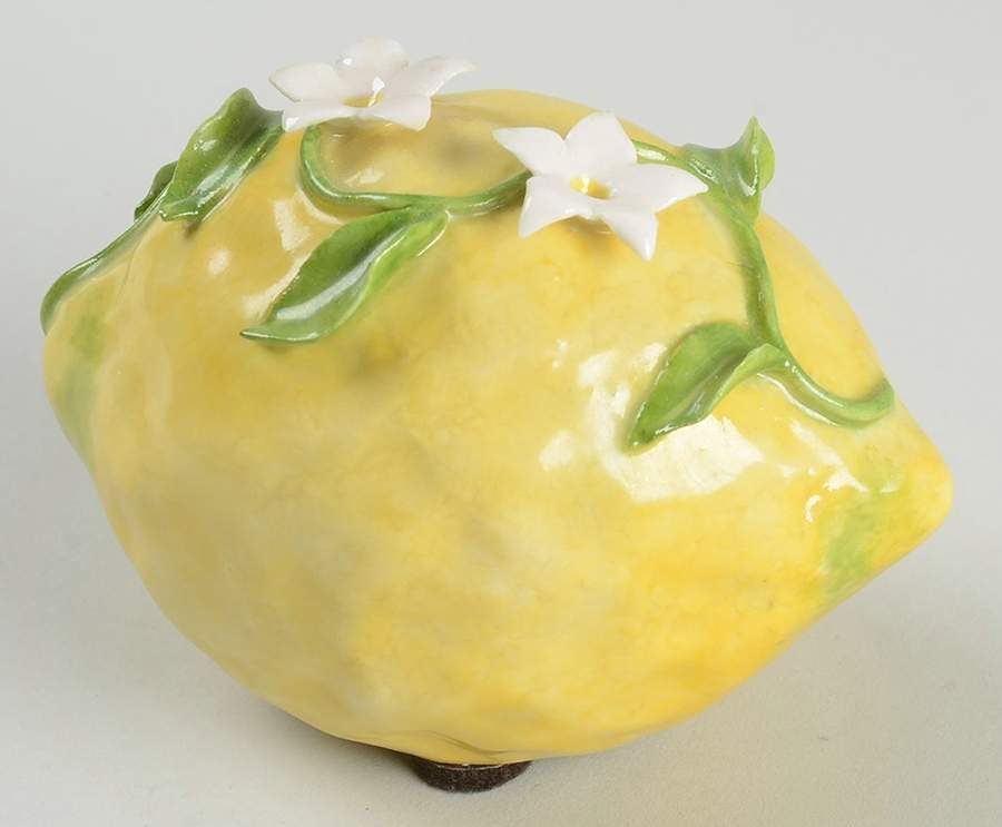 Katherine Houston Figurines & Giftware Lemon W/ Flowers - No Box by Katherine Houston-1