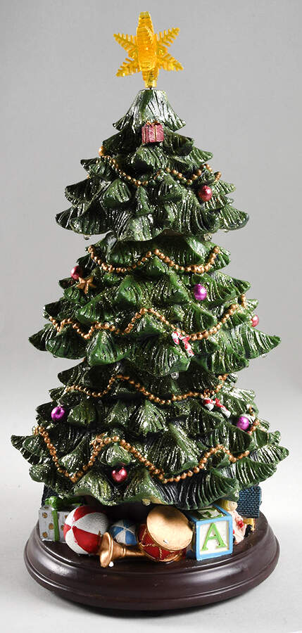 Moments in Time Fiber Optic Counter Rotating Tree - With Box by K-Mart-1