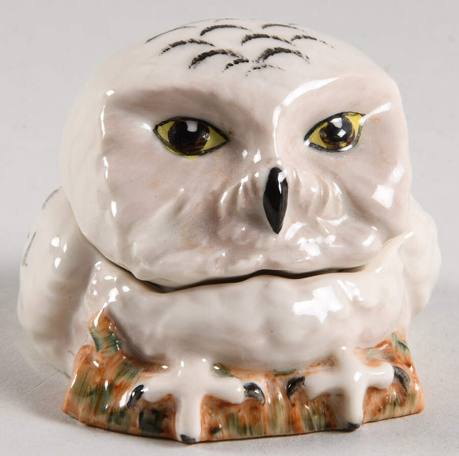 Face Pots - Birds Harold - Owl - Boxed by Kevin Francis-1
