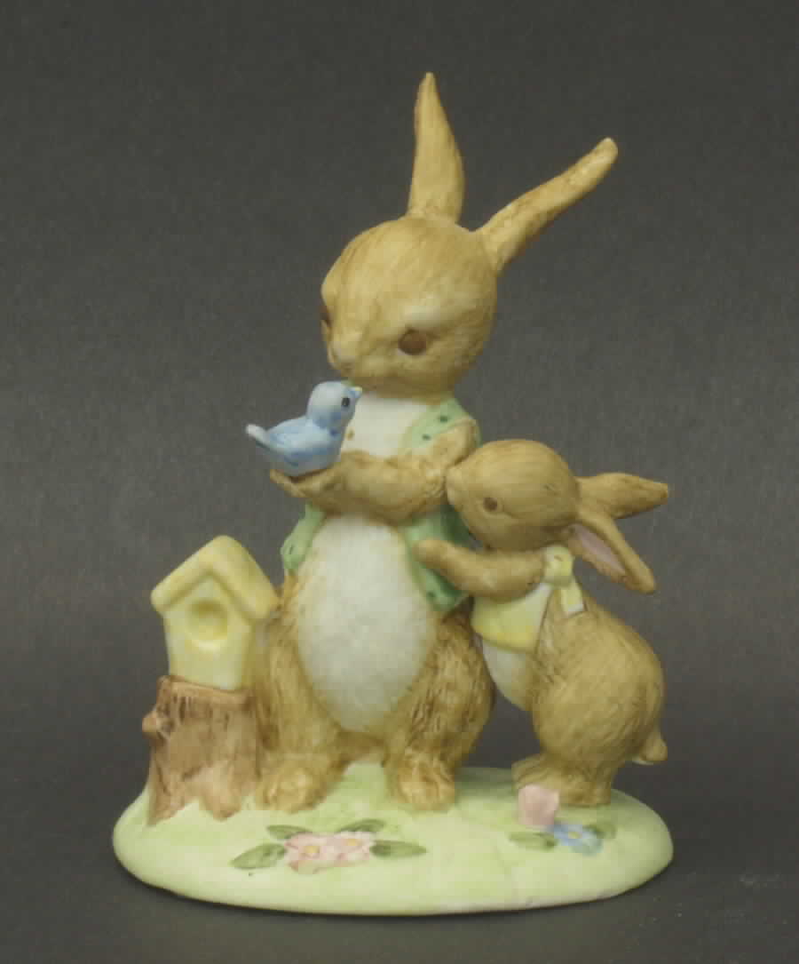 Lefton Figurines Bunnies - Boxed by Lefton-1