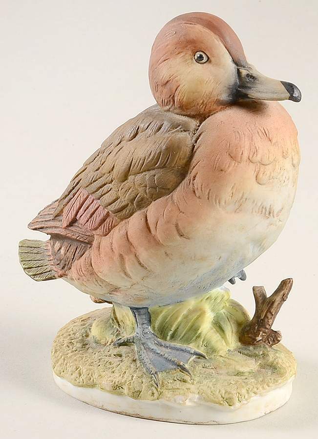 Lefton Figurines Canvas Back Duck - No Box by Lefton-1