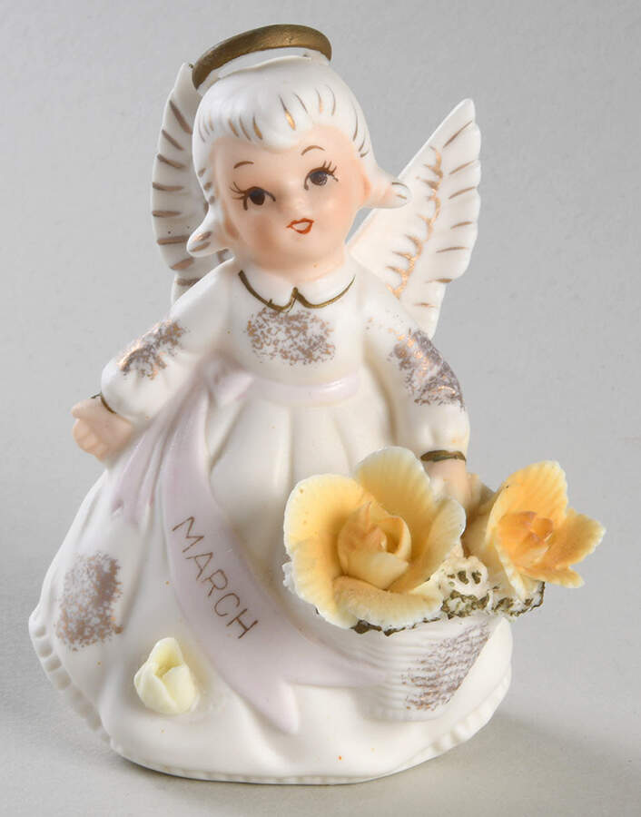 Angel of The Month March - No Box by Lefton-1