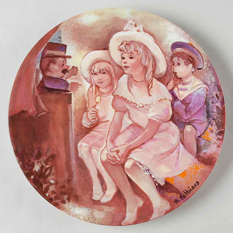 Children at the End of the Century Guignol Au Luxembourg - No Box by Limoges-Turgot-1