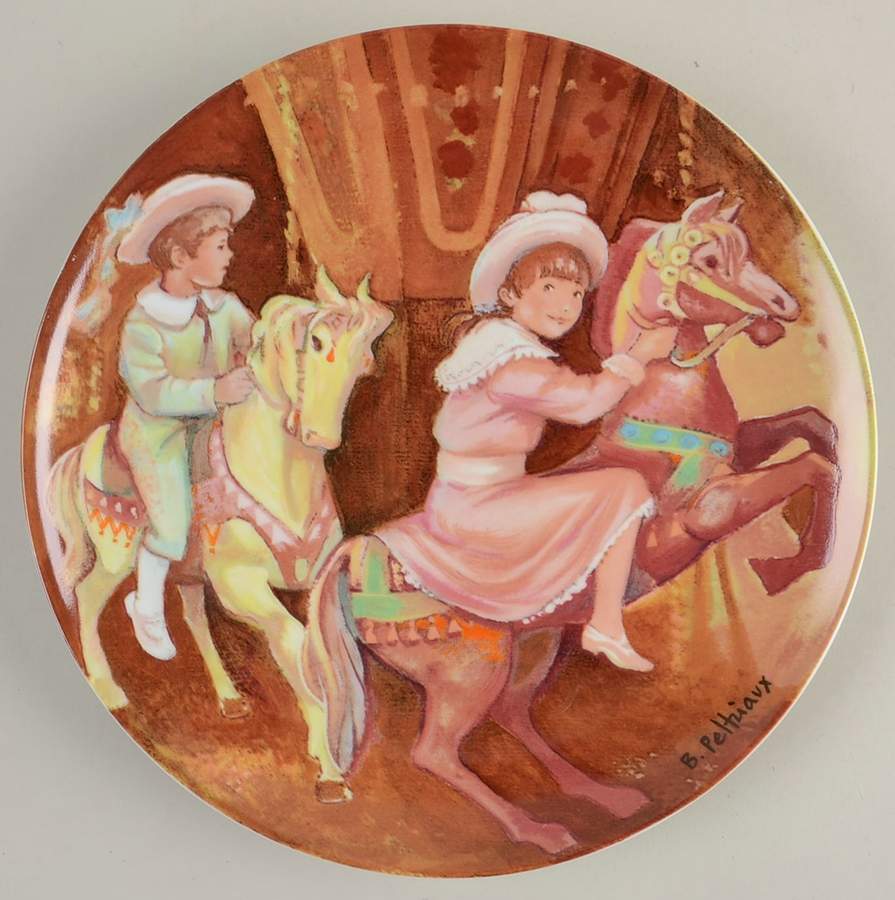 Children at the End of the Century Manage Aux Champs-Elysees - No Box by Limoges-Turgot-1