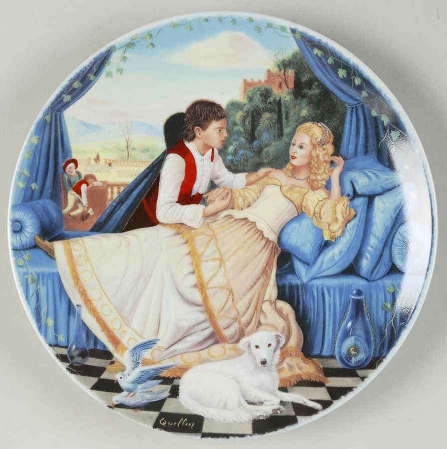 The Morals of Perrault Quellier Sleeping Beauty - No Box by Limoges-Turgot-1