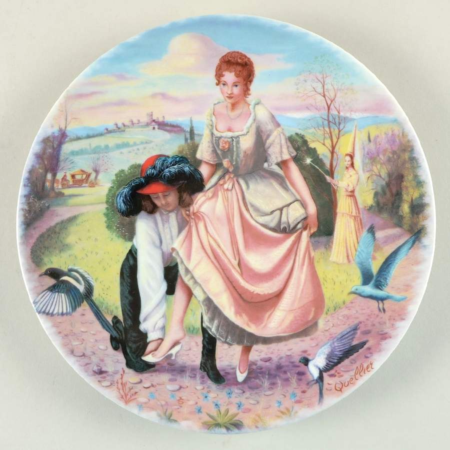 The Morals of Perrault Quellier Cinderella-Cendrillon - No Box by Limoges-Turgot-1