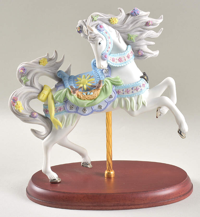Carousel Animals Springtime - No Box by Lenox-1