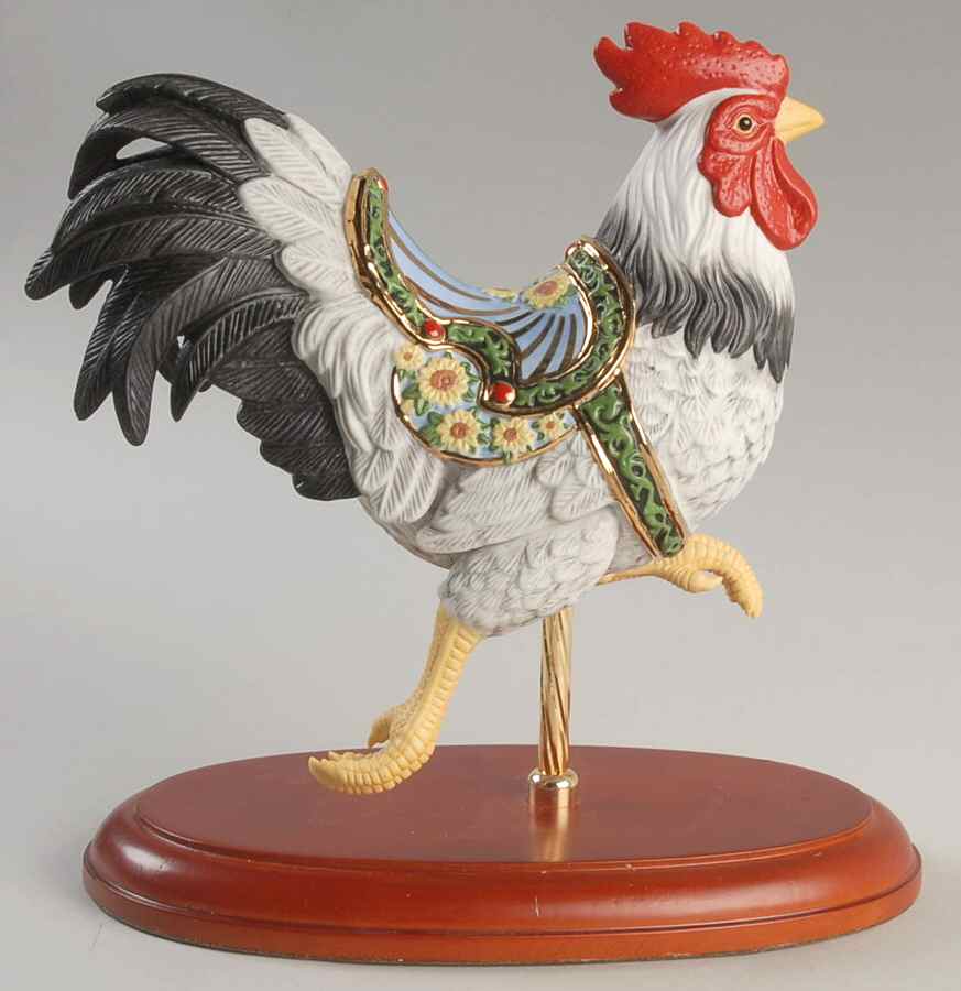 Carousel Animals Carousel Rooster - No Box by Lenox-1