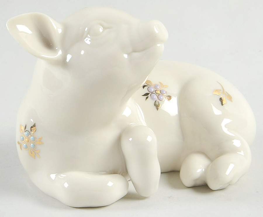China Jewels Figurines Portly Pig - Boxed by Lenox-1