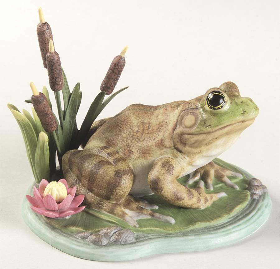 Woodland Animals Prince Of The Pond-Bullfrog - No Box by Lenox-1