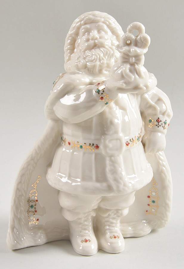 China Jewel Santa Santa Bearing Gifts - Boxed by Lenox-1