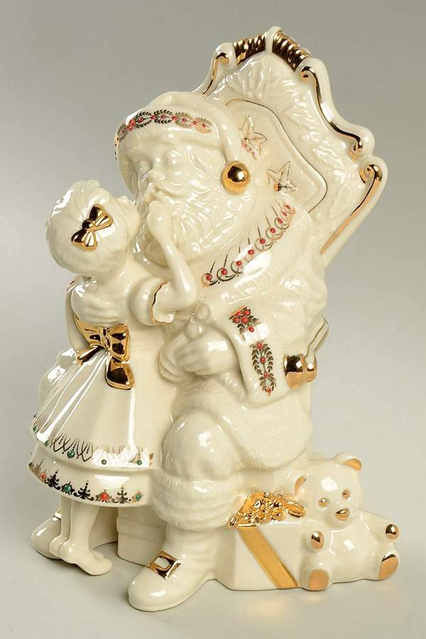 China Jewel Santa Santa Please-Millennium Edition - No Box by Lenox-1