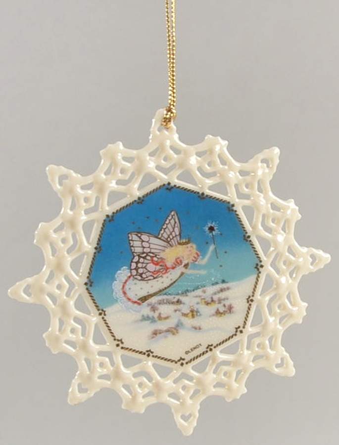 Lenox Christmas Ornament Frost Fairies Magical Evening - Boxed by Lenox-1