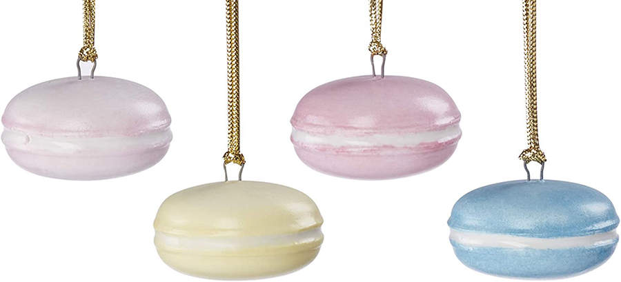 Lenox Christmas Ornament Macaroon Cookies - Set Of 4 - With Box Bx321 by Lenox-1