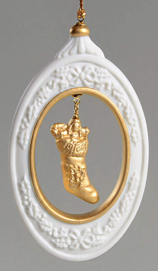 Lenox Christmas Ornament Stocking Splendor - No Box by Lenox-1
