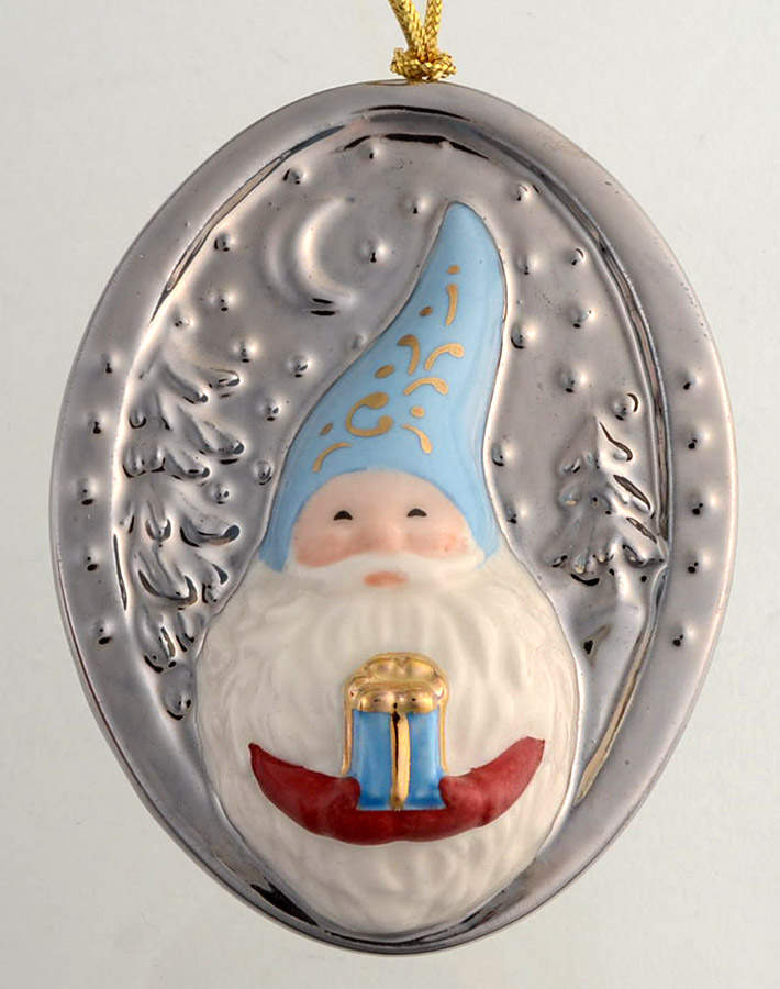 Lenox Christmas Ornament Christmas Gnome Scene - No Box by Lenox-1