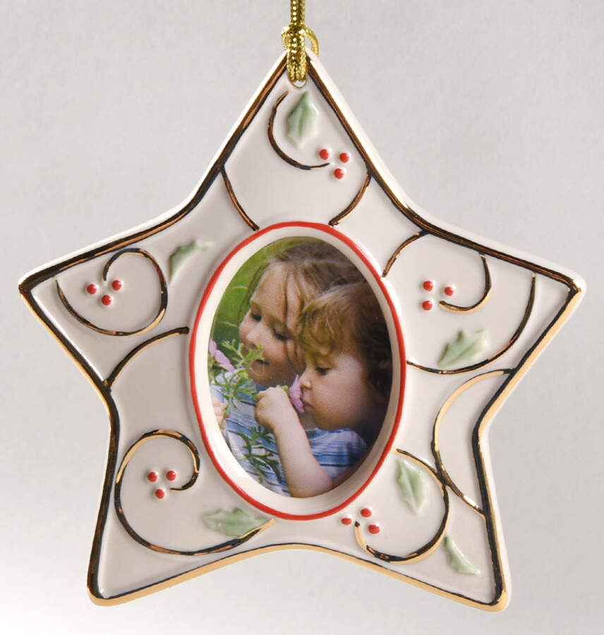 Lenox Christmas Ornament Star Frame - Boxed by Lenox-1