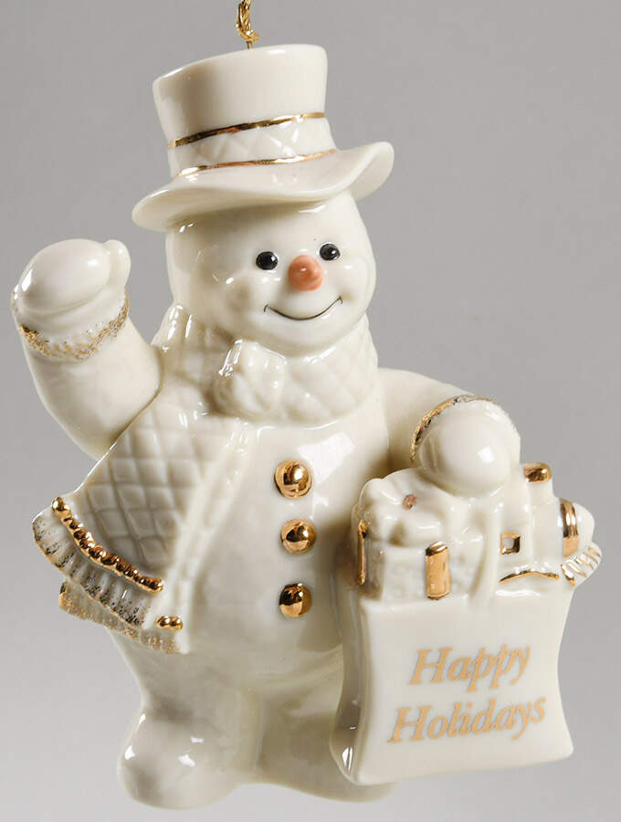 Lenox Christmas Ornament My Very Own Snowman - With Box by Lenox-1