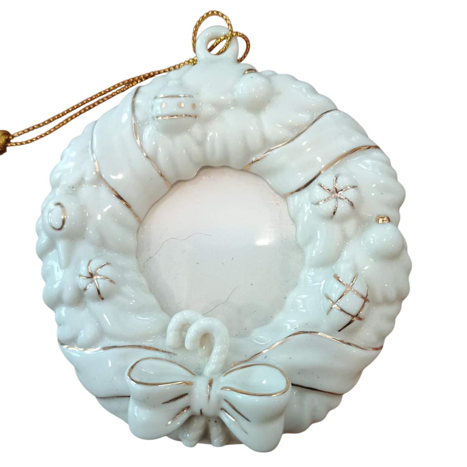 Lenox Christmas Ornament Frame Wreath - No Box by Lenox-1