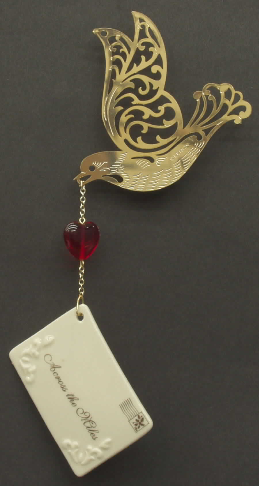 Lenox Christmas Ornament Dove-Across The Miles - Boxed by Lenox-1
