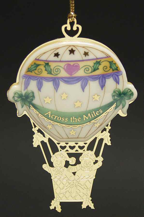 Lenox Christmas Ornament Across The Miles-Balloon - No Box by Lenox-1