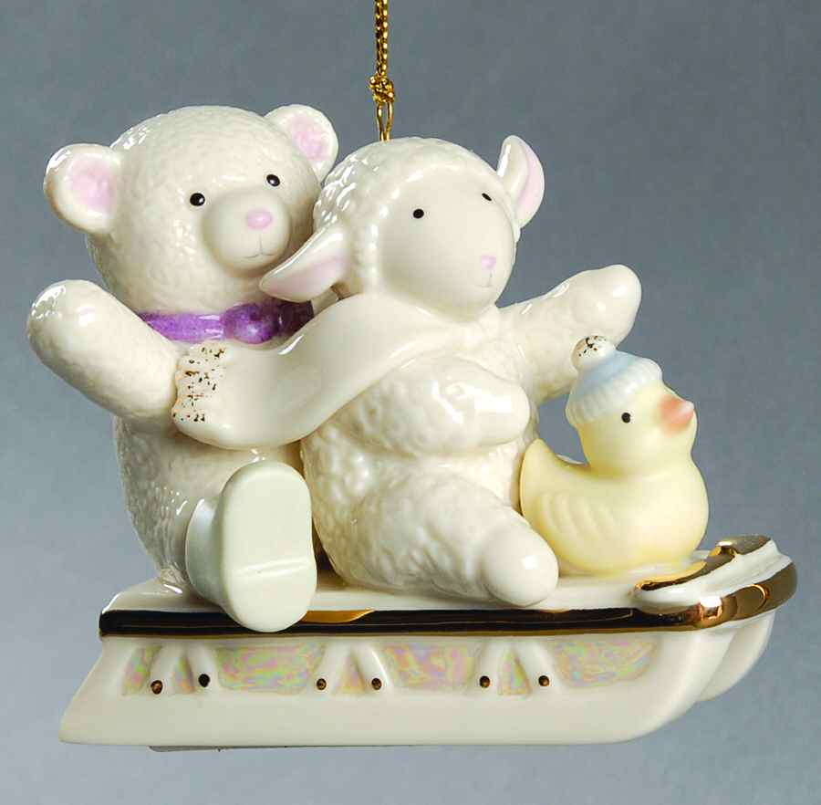 Lenox Christmas Ornament Joy Ride-Baby's First - Boxed by Lenox-1