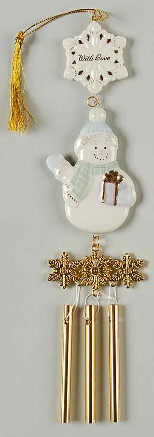 Lenox Christmas Ornament My Snow Boy Chime Ornament - Boxed by Lenox-1