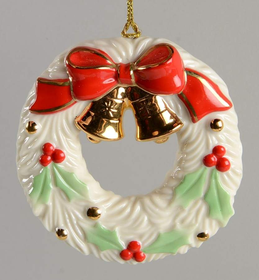 Lenox Christmas Ornament Wreath - No Box by Lenox-1